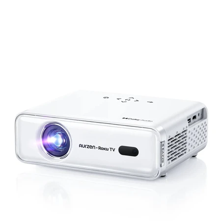 Aurzen EAZZE D1R Roku TV Smart Projector