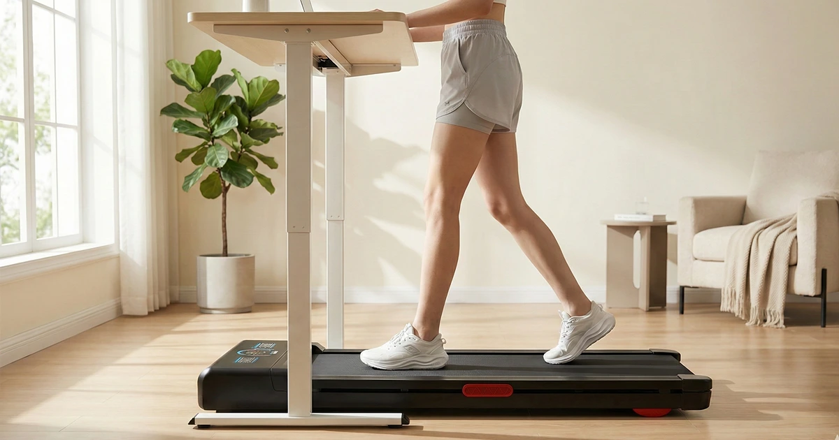 TRAILVIBER Walking Pad Treadmill